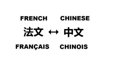 Французский с или на китайский Перевод